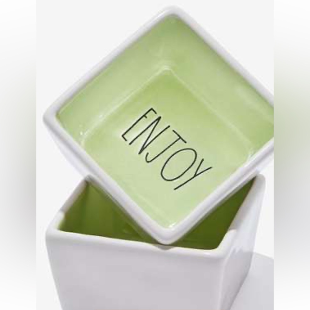 Rae Dunn Savor and Enjoy square bowl set